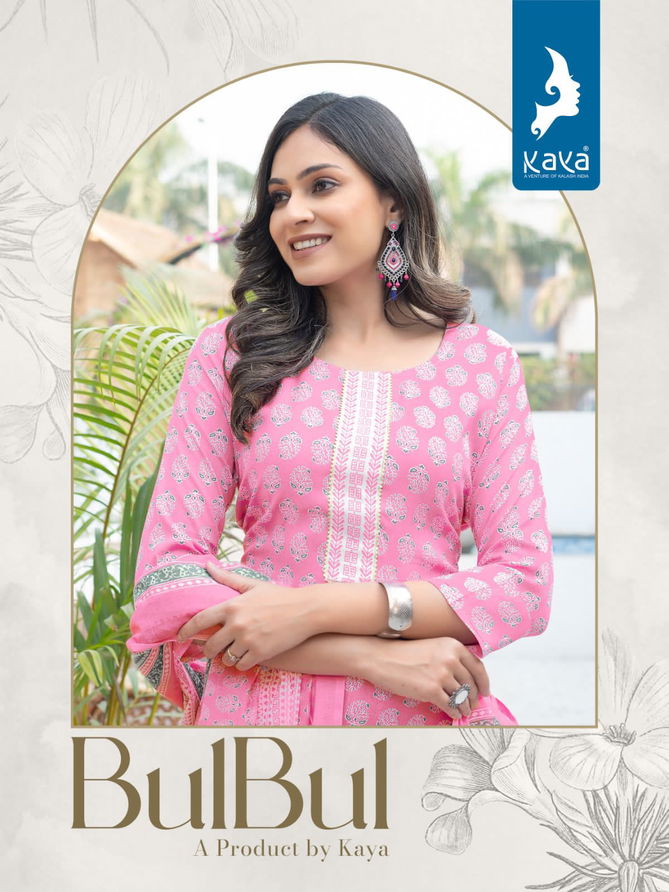 Bulbul By Kaya 01-08 Readymade Salwar Suits Catalog